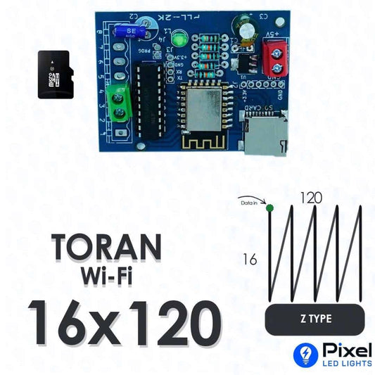 PLL2000 Wi-Fi Controller – 16×120 Toran (Z Type) With 4GB SD Card