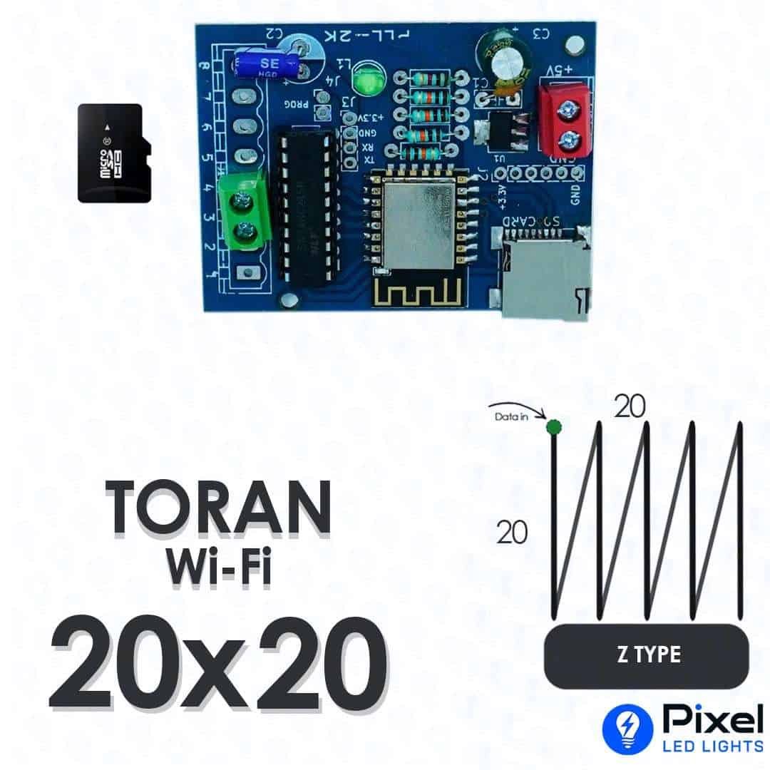 PLL2000 Wi-Fi Controller – 20×20 Toran (Z Type) With 4GB SD Card