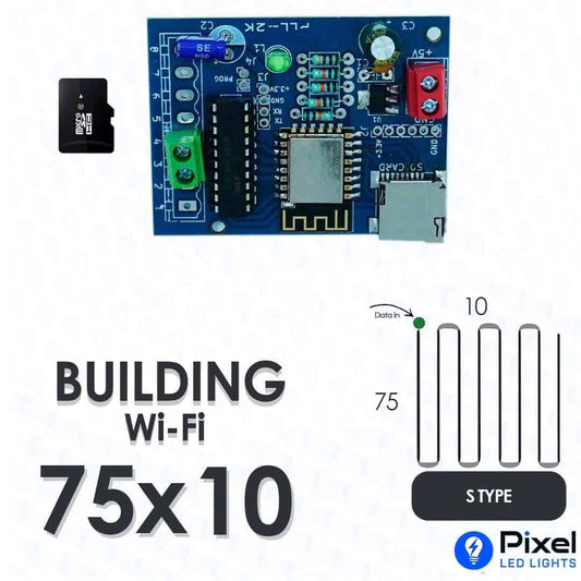 PLL2000 Wi-Fi Controller – 75×10 Building (S Type) With 4GB SD Card