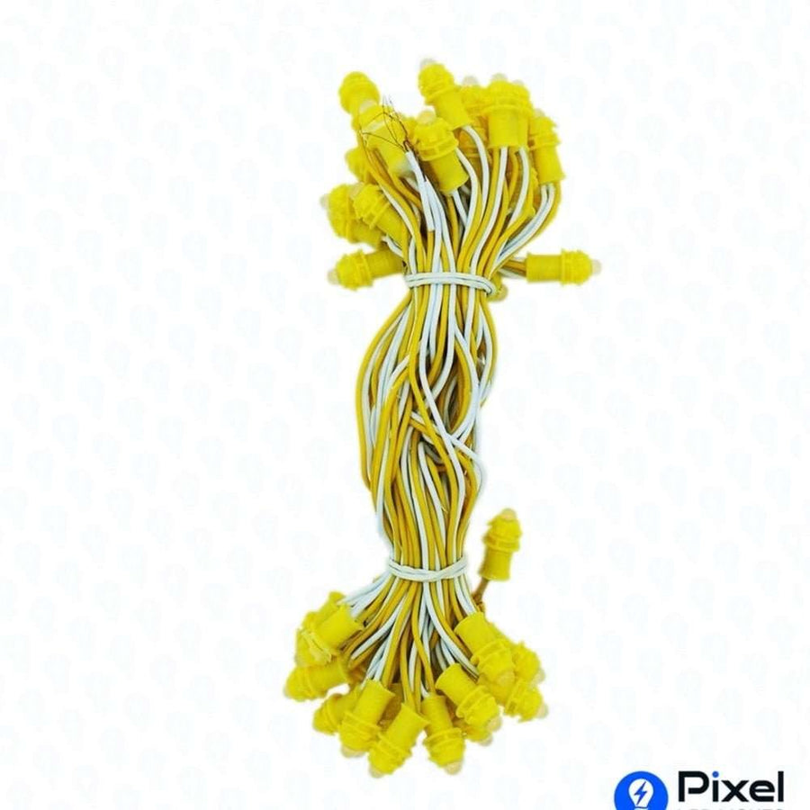 Pixel LED 5inch (Single Color, 50LEDs) 20 Feet Length - Yellow