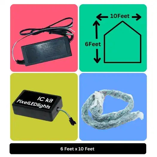 6x10 Feet Toran LED Decoration Lights – Festive Lighting for Wedding, Home  Events