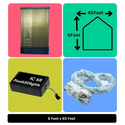 6x40 Feet Toran LED Decoration Lights – Festive Lighting for Wedding, Home  Events