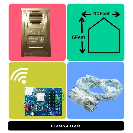 6x40 Feet Toran LED Decoration Wi-Fi Lights – Smart Festive Lighting for Wedding, Home Events