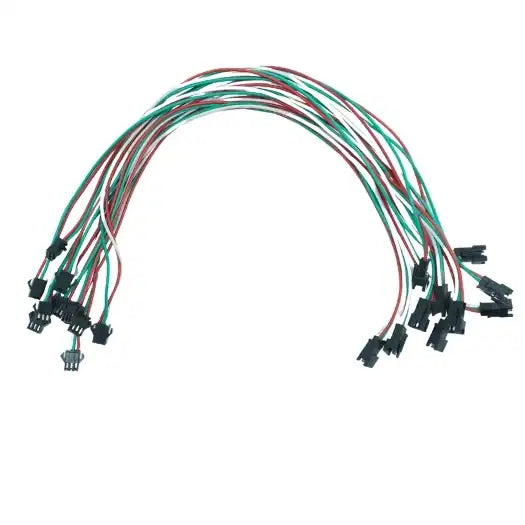 15-Inch Pixel LED long Connectors – Durable, Flexible Connection for Pixel LED Strips ( pack of 10 )