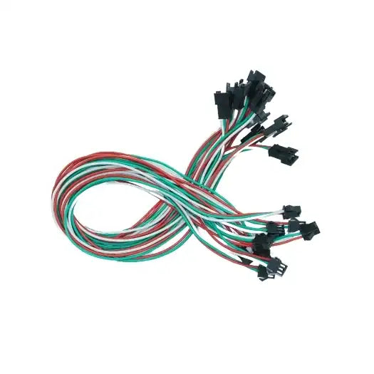 15-Inch Pixel LED long Connectors – Durable, Flexible Connection for Pixel LED Strips ( pack of 10 )