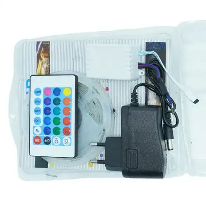 10Ft RGB LED Strip with Remote Control – Multi-Color, Flexible, Customizable Lighting Solution