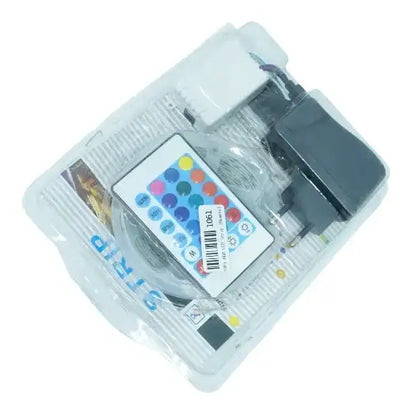 10Ft RGB LED Strip with Remote Control – Multi-Color, Flexible, Customizable Lighting Solution