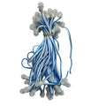 Pixel LED 5inch (Frosted SMD, Single Color, 50 LEDs) 20 Feet Length – Ice Blue | Pure Copper Wire