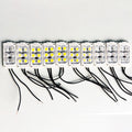 Warm White 12V LED Flasher - 100% Waterproof Auto-Flashing Pixel ( Pack Of 10 )