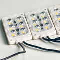 Warm White 12V LED Flasher - 100% Waterproof Auto-Flashing Pixel ( Pack Of 10 )